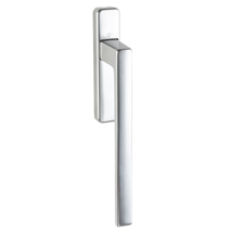Squared design handle in matt grey